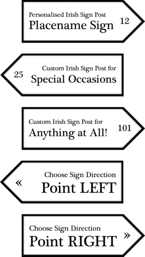 Examples of Irish Road Signs
